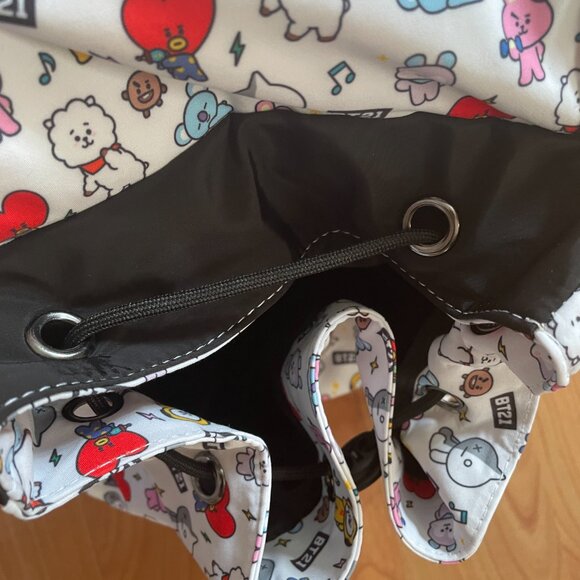 BT21 Universtar All over Print Loungefly Style Bag. Miniso Direct & Discontinued - Picture 11 of 16